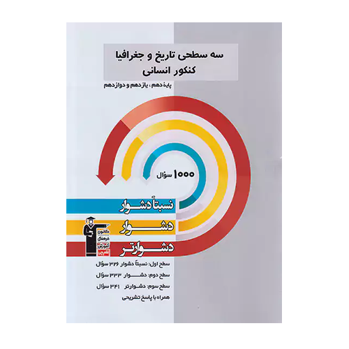 سه سطحی تاریخ و جغرافیا کنکور انسانی قلم چی